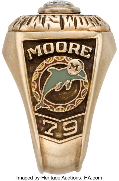 1973 Miami Dolphins Super Bowl Championship Ring