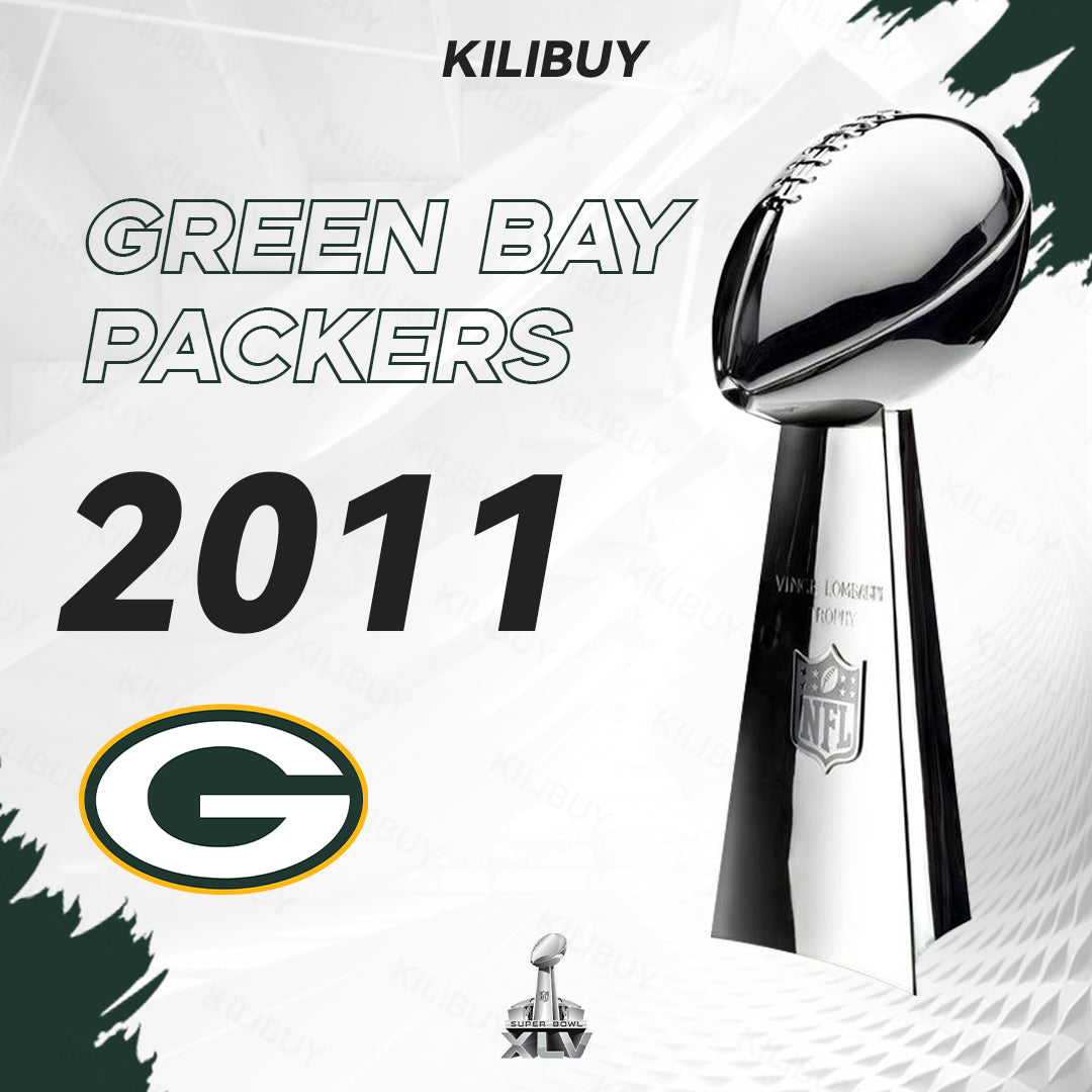 [NFL]2011 Vince Lombardi Trophy, Super Bowl 45, XLV Green Bay Packers