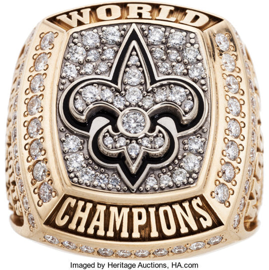 2009 New Orleans Saints Super Bowl Championship Ring