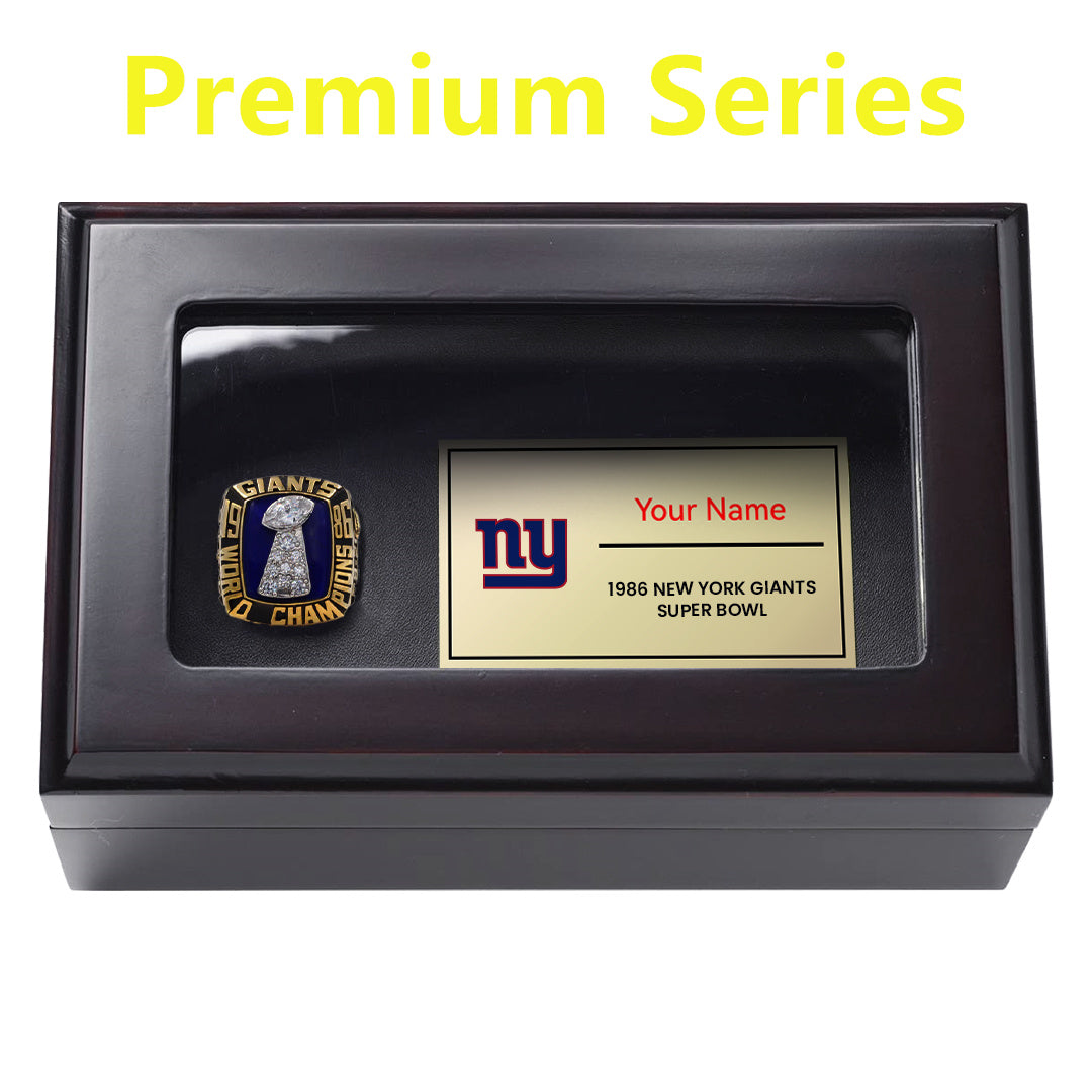 Premium Series-1986 New York Giants Super Bowl Ring