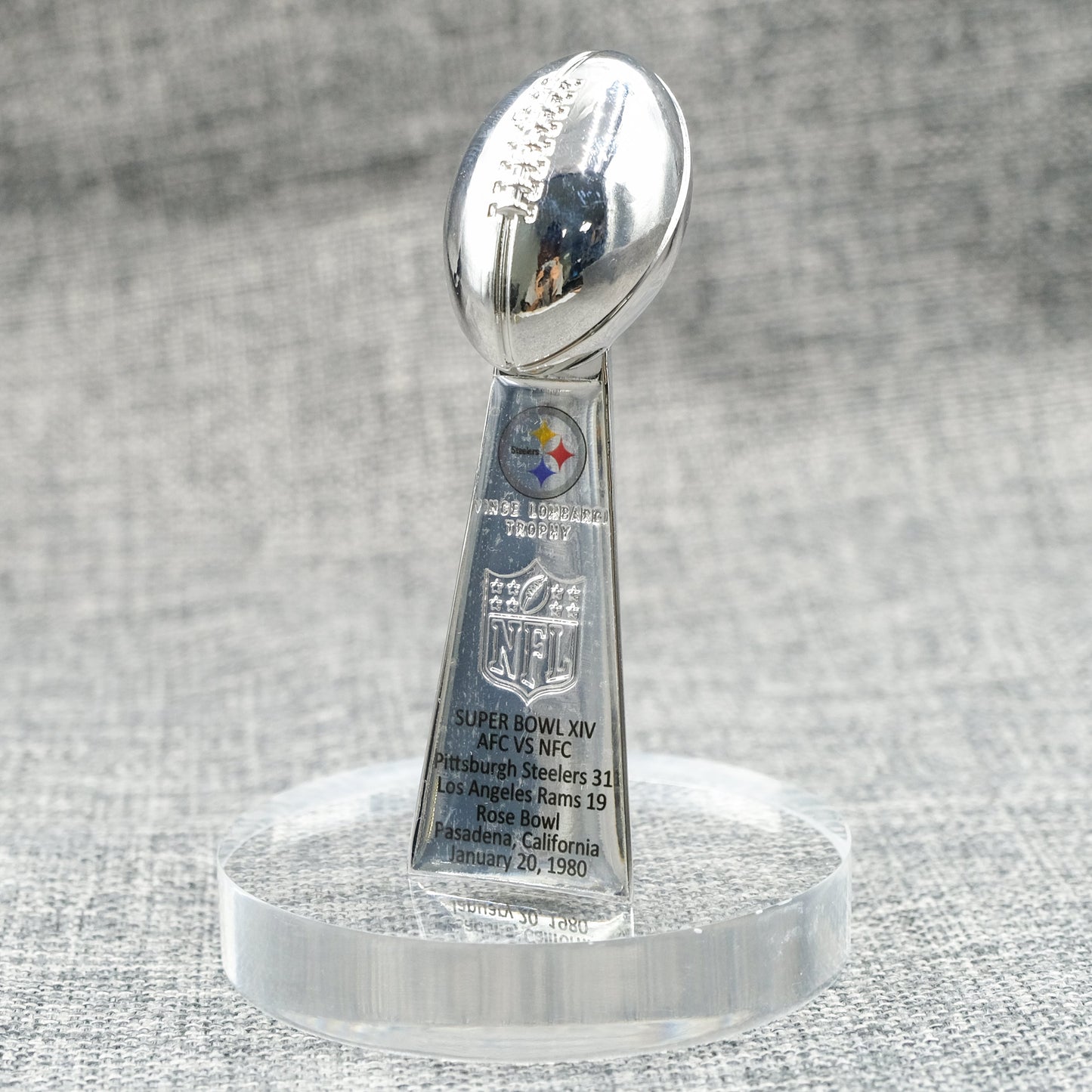 Pittsburgh Steelers Super Bowl Trophy Team Logo
