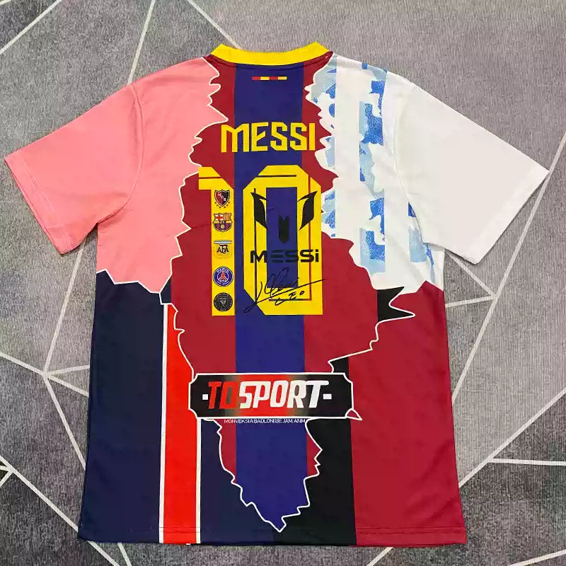 Messi United Teams Patchwork Jersey No. 10