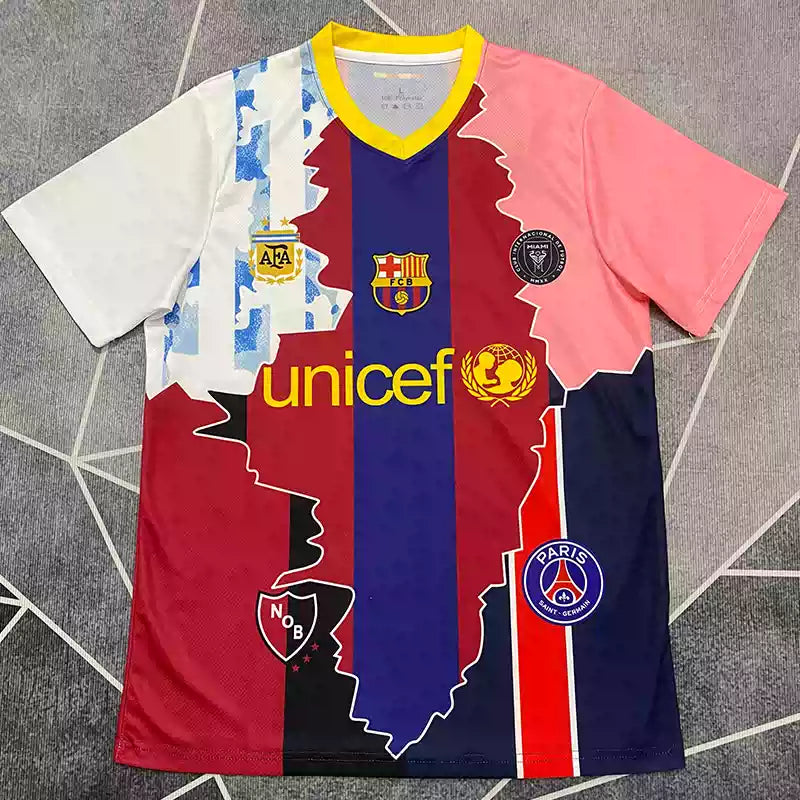 Messi United Teams Patchwork Jersey No. 10