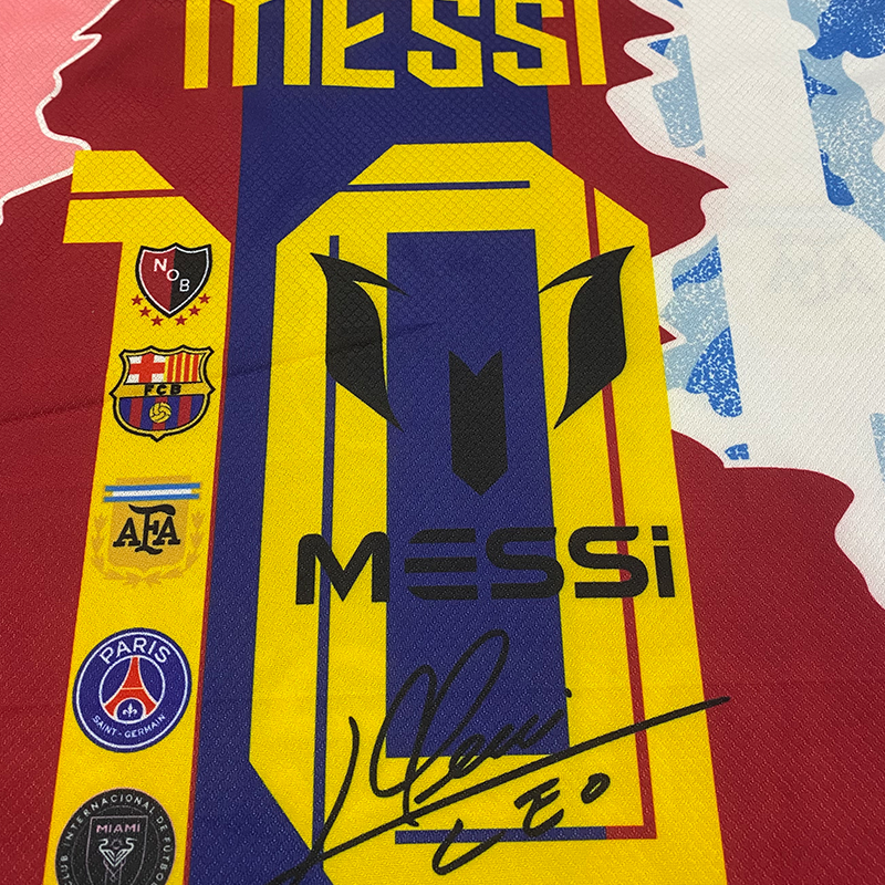 Messi United Teams Patchwork Jersey No. 10