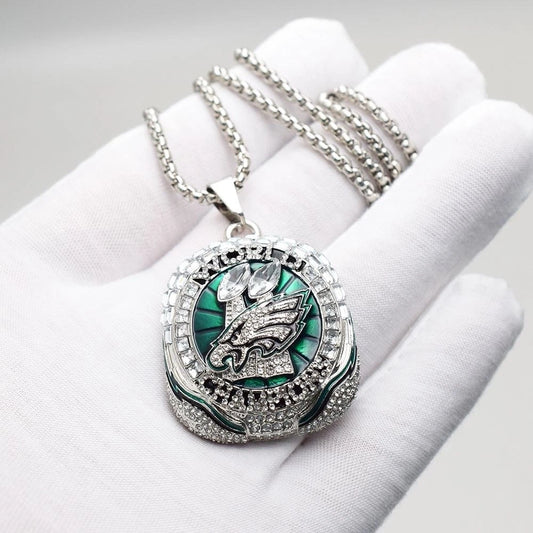 Philadelphia Eagles Super Bowl LIX Pendant【wings pop out version】