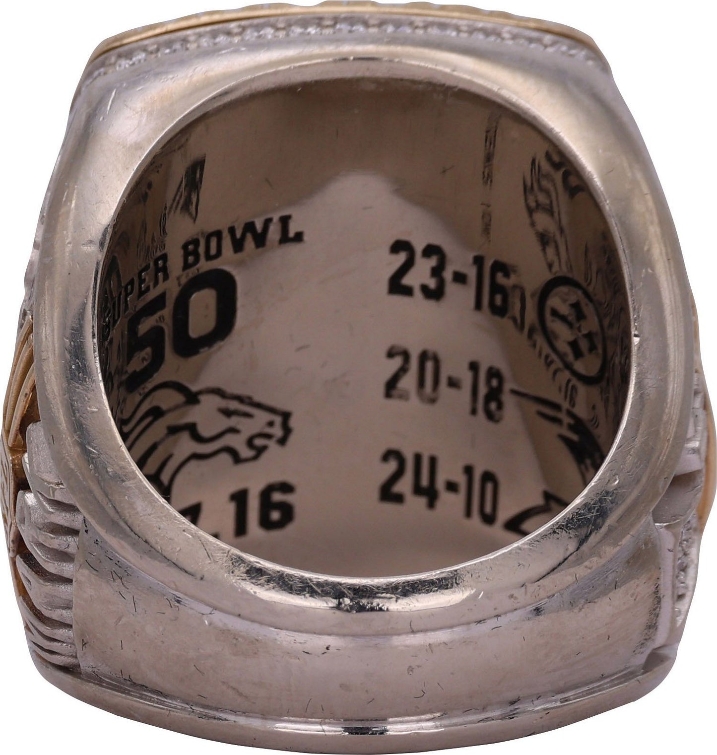 2015 Denver Broncos Super Bowl Championship Ring