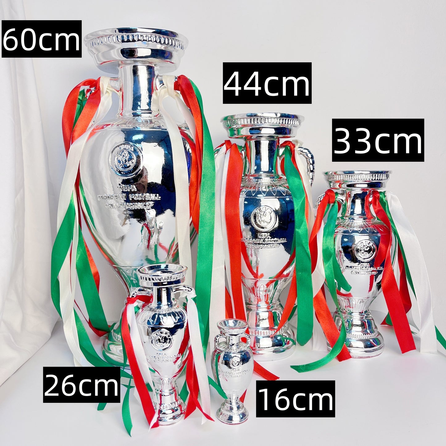 UEFA Euro Cup Trophy Henri Delaunay Cup(Indicate what ribbon you want)