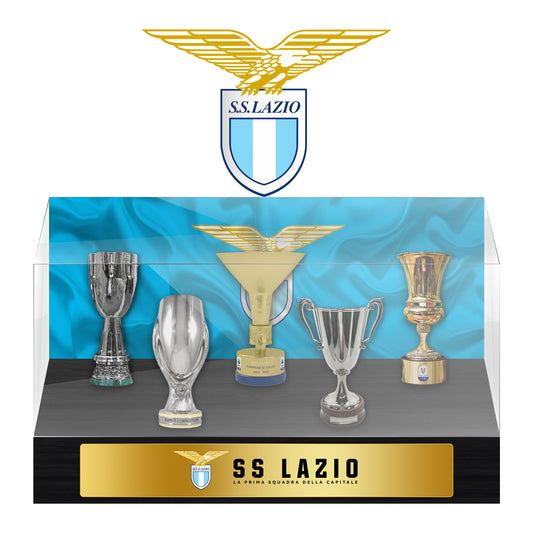 S.S. Lazio Football Championship Trophy Display Case