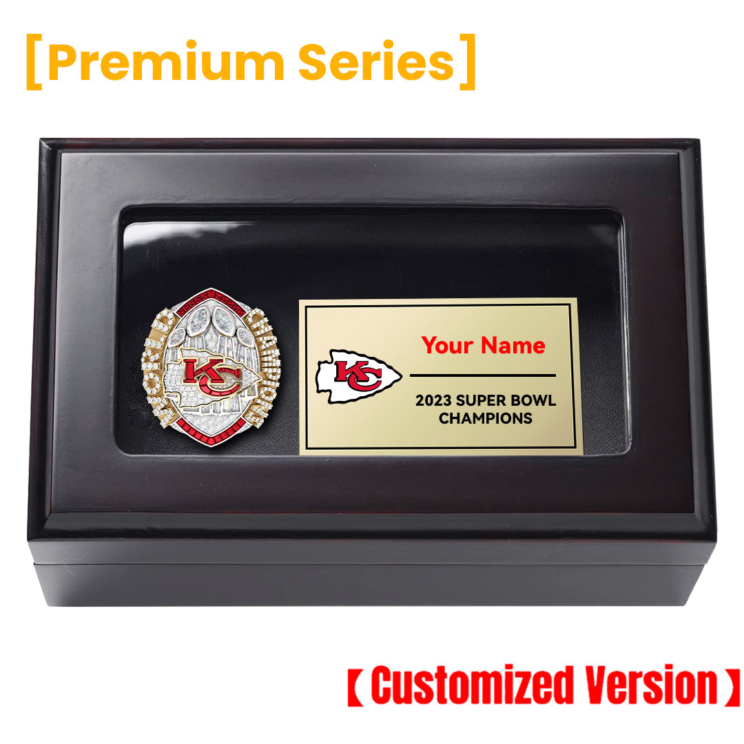 [ Premium Series]2023 Kansas City Chiefs Super Bowl LVIII NFL- Official Edition