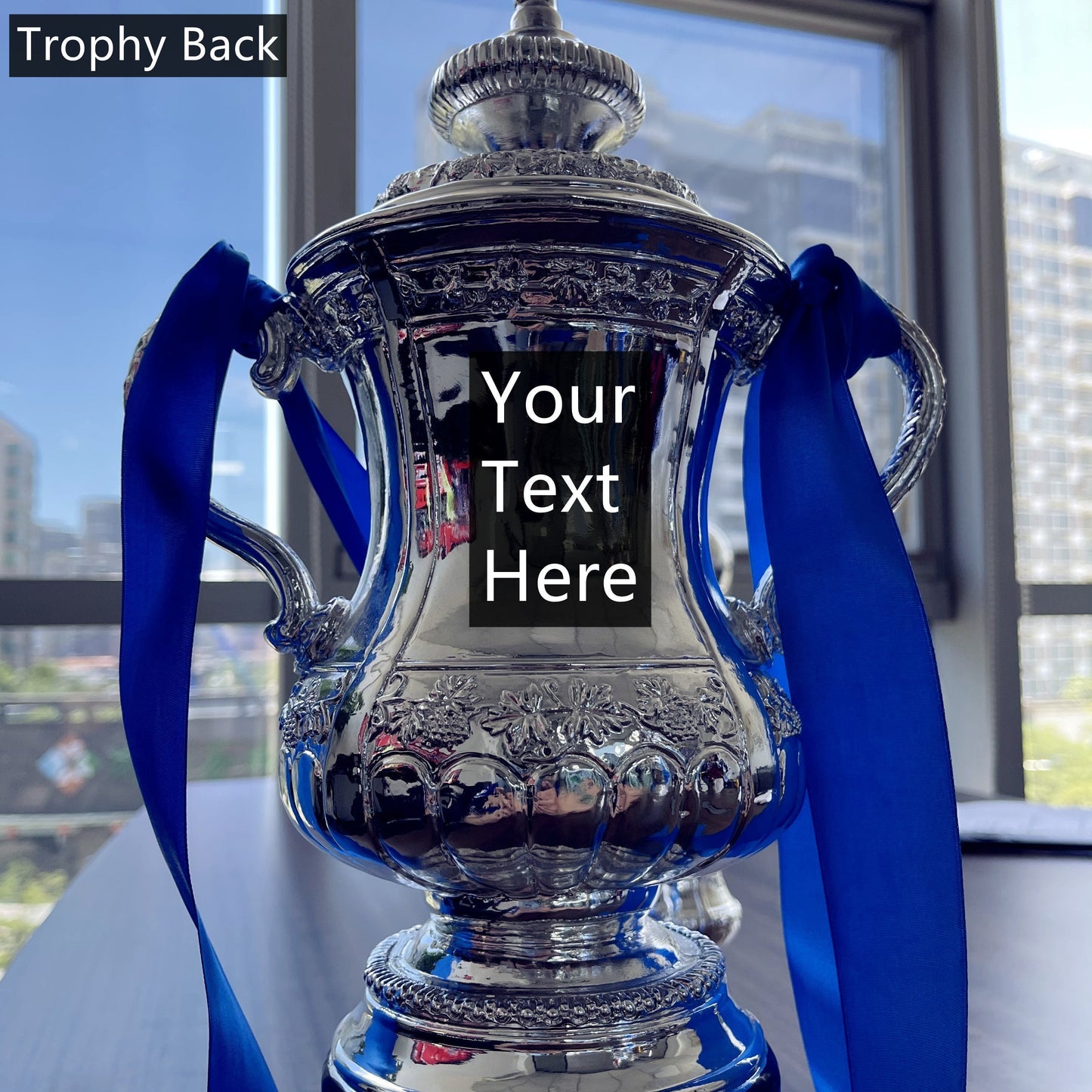 FA Cup Trophy(Indicate what ribbon you want)
