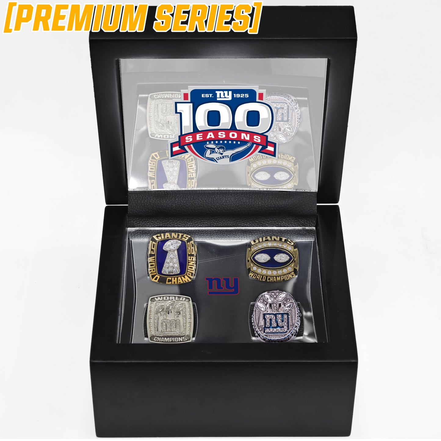 [ Premium Series]New York Giants Super Bowl Championship Rings Set