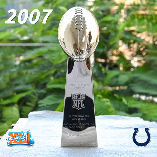 [NFL]2007 Vince Lombardi Trophy, Super Bowl 41, XLI Indianapolis Colts