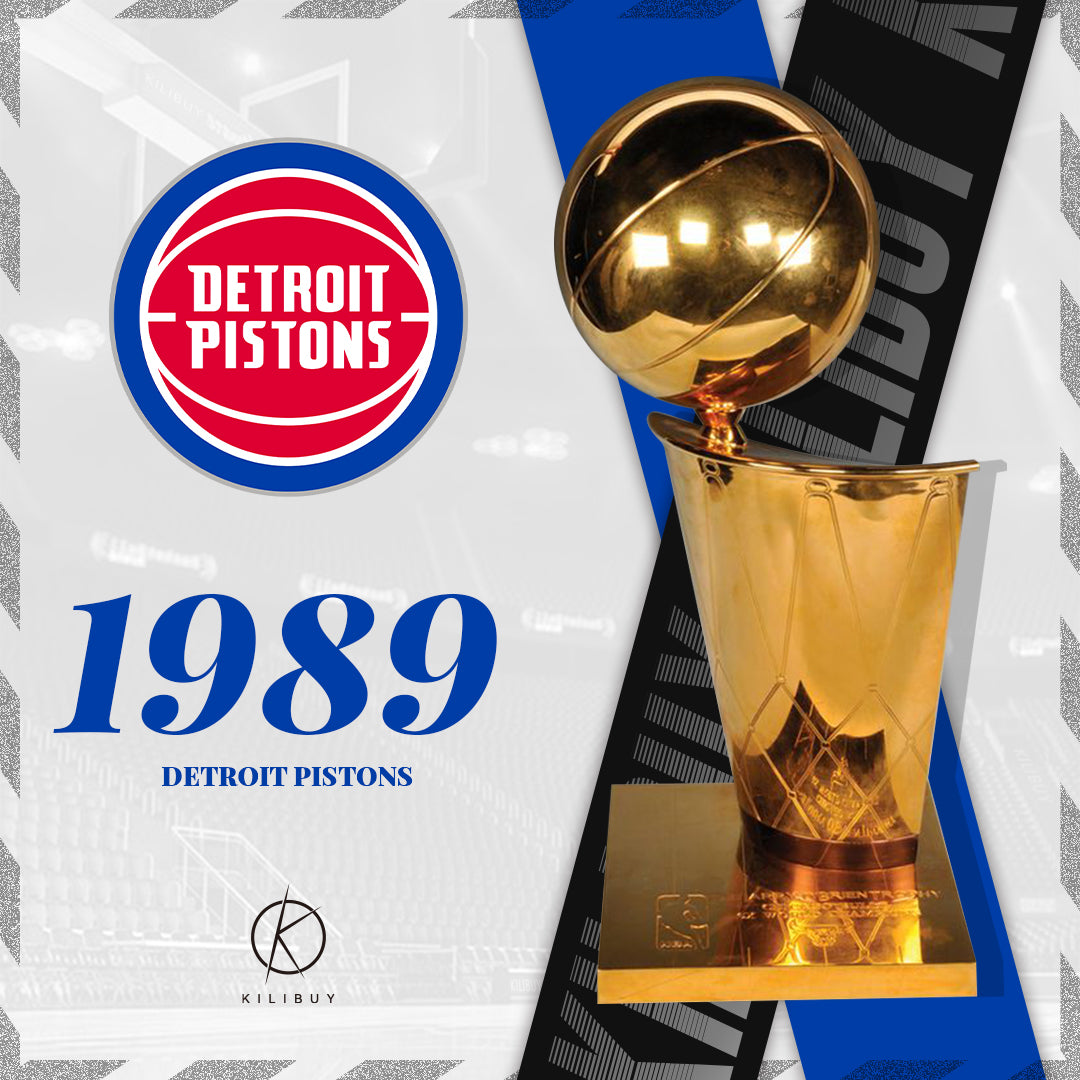 [NBA]1989 Larry O'Brien NBA Championship Trophy,Detroit Pistons