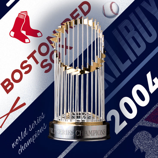 [MLB]2004 World Series Trophy,Boston Red Sox