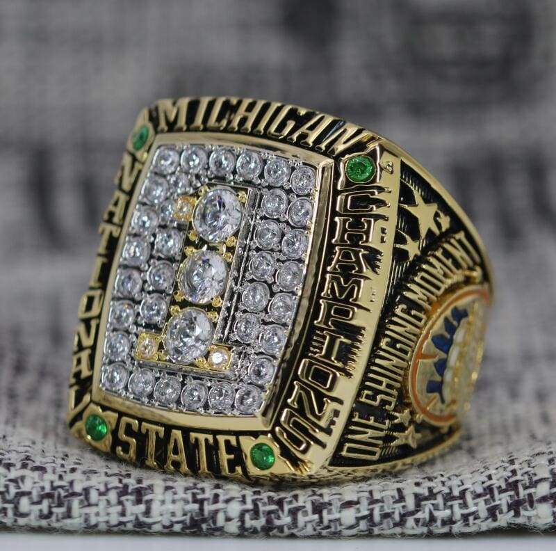 Michigan State Spartans College Basketball National Championship Ring (2000) - Premium Series