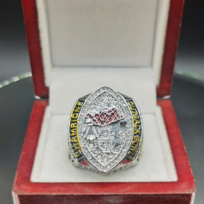 Arkansas Razorbacks University 2022 Sam Pittman Ring- SEC Outback Bowl Souvenir