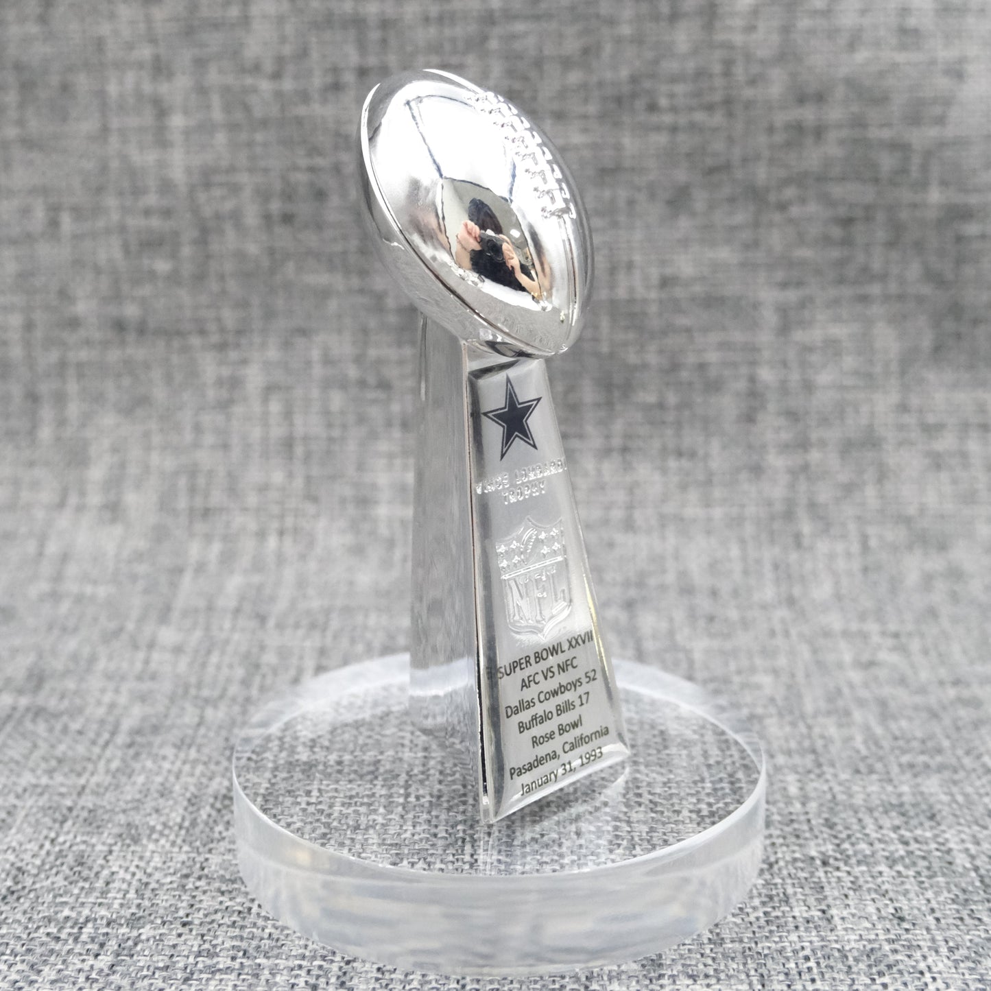 Dallas Cowboys Super Bowl Trophy Team Logo