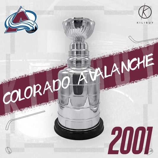 [NHL]2001 Stanley Cup Trophy ,Colorado Avalanche