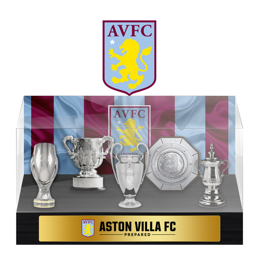 Aston Villa Football Championship Trophy Display Case