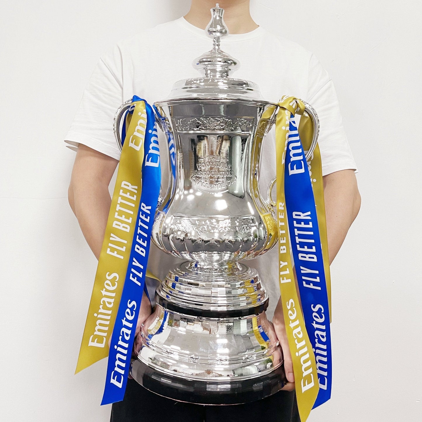 FA Cup Trophy(Indicate what ribbon you want)