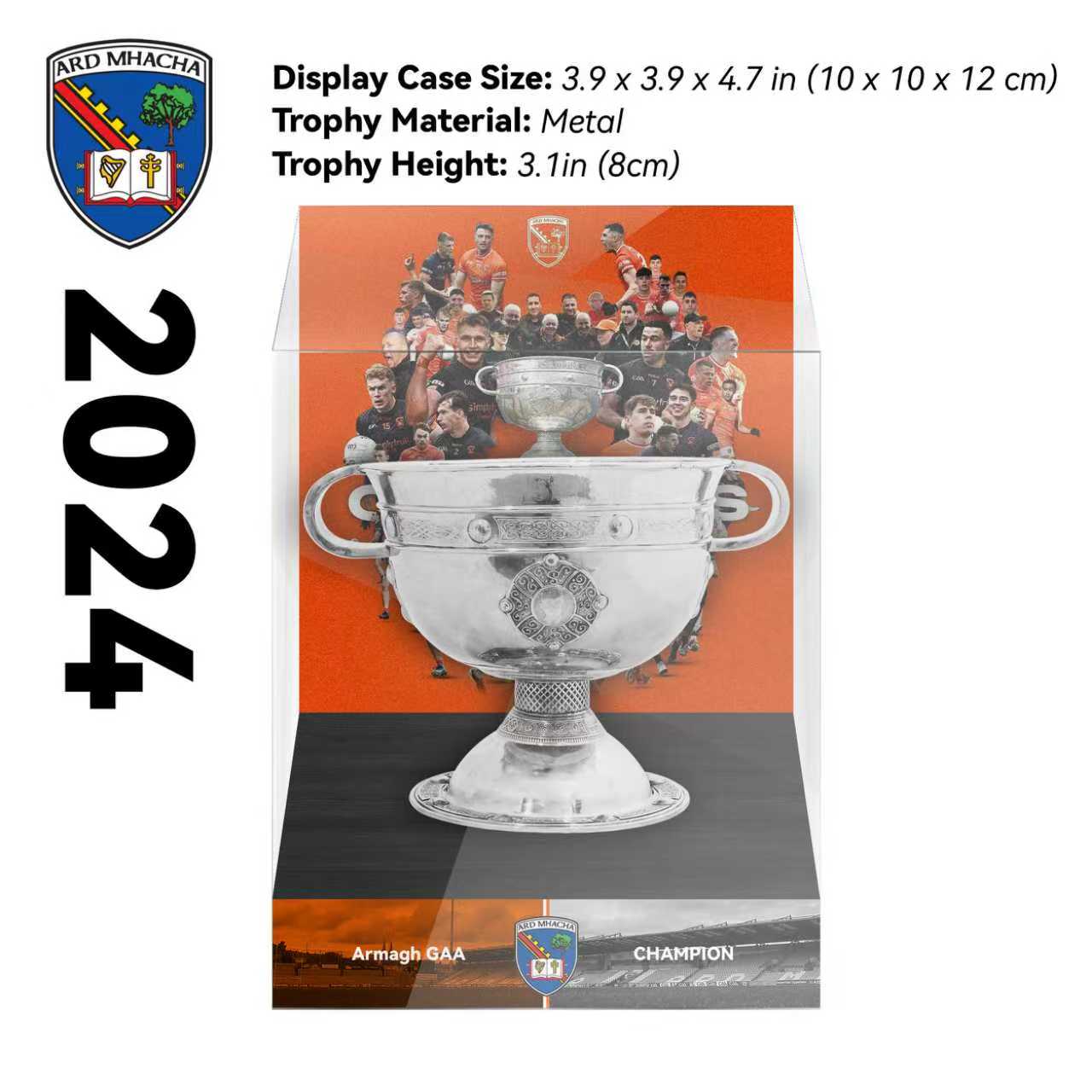 All-Ireland Senior Football Championship Trophy Display Case