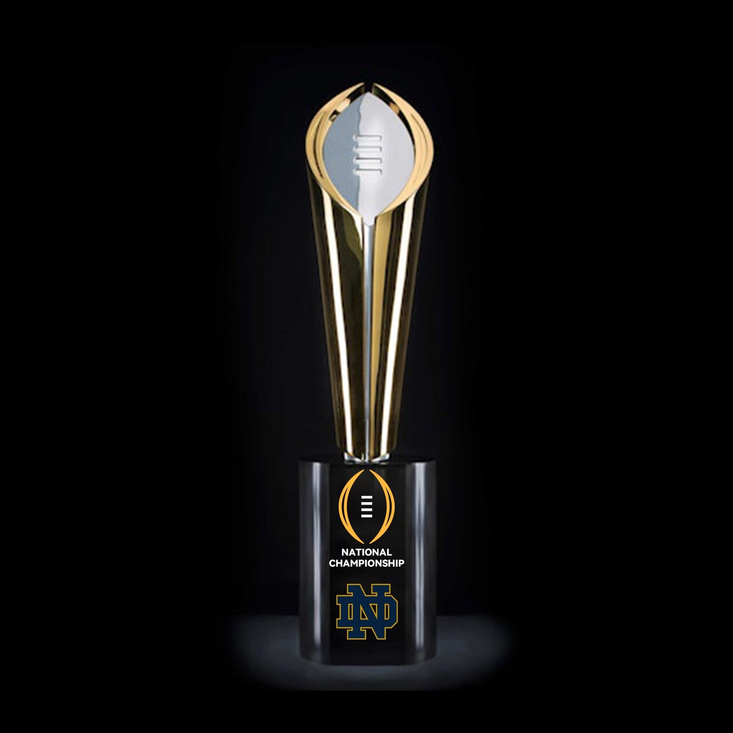 [NCAAF]Notre Dame Fighting Irish CFP National Championship Trophy