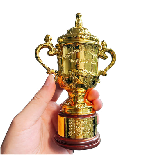 The Webb Ellis Cup Rugby World Cup Champions Trophy Resin 16cm