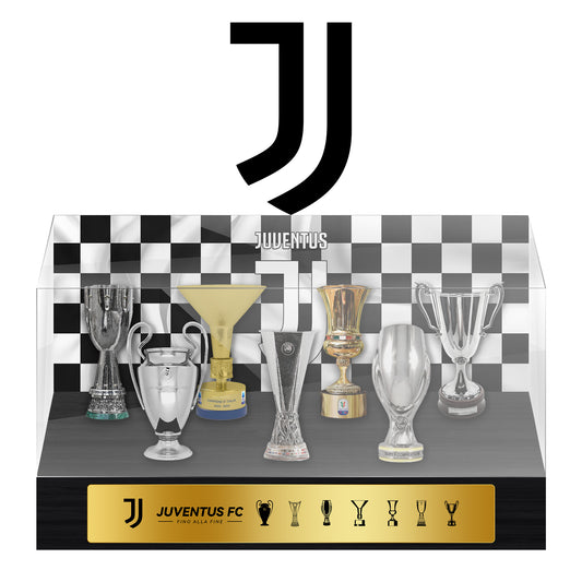 Juventus Football Championship Trophy Display Case