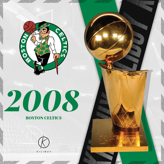 [NBA] 2008 Larry O'Brien NBA Championship Trophy,	Boston Celtics