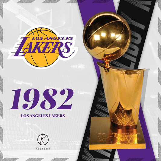 [NBA] 1982 Larry O'Brien NBA Championship Trophy,Los Angeles Lakers