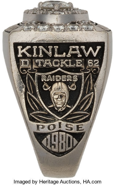 1980 Oakland Raiders Super Bowl Championship Ring