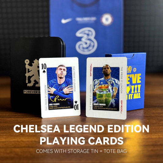 Chelsea Legend Commemorative Collection Poker Cards