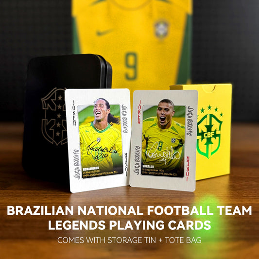Brazil Legends Commemorative Collection Poker Cards