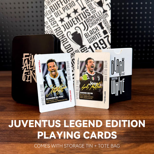 Juventus Legends Commemorative Collection Poker Cards