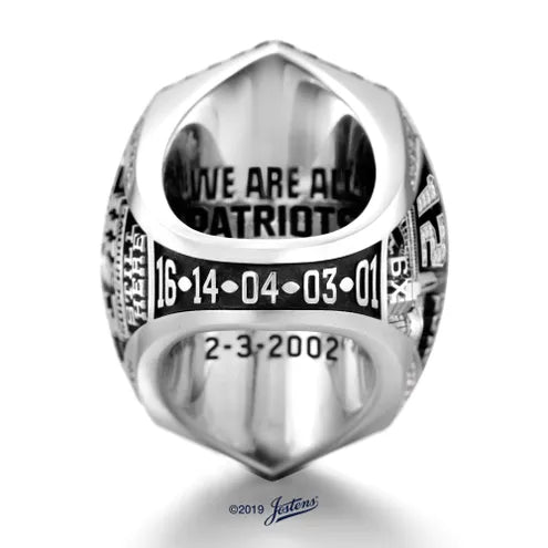 2018 New England Patriots Super Bowl LIII Championship Ring