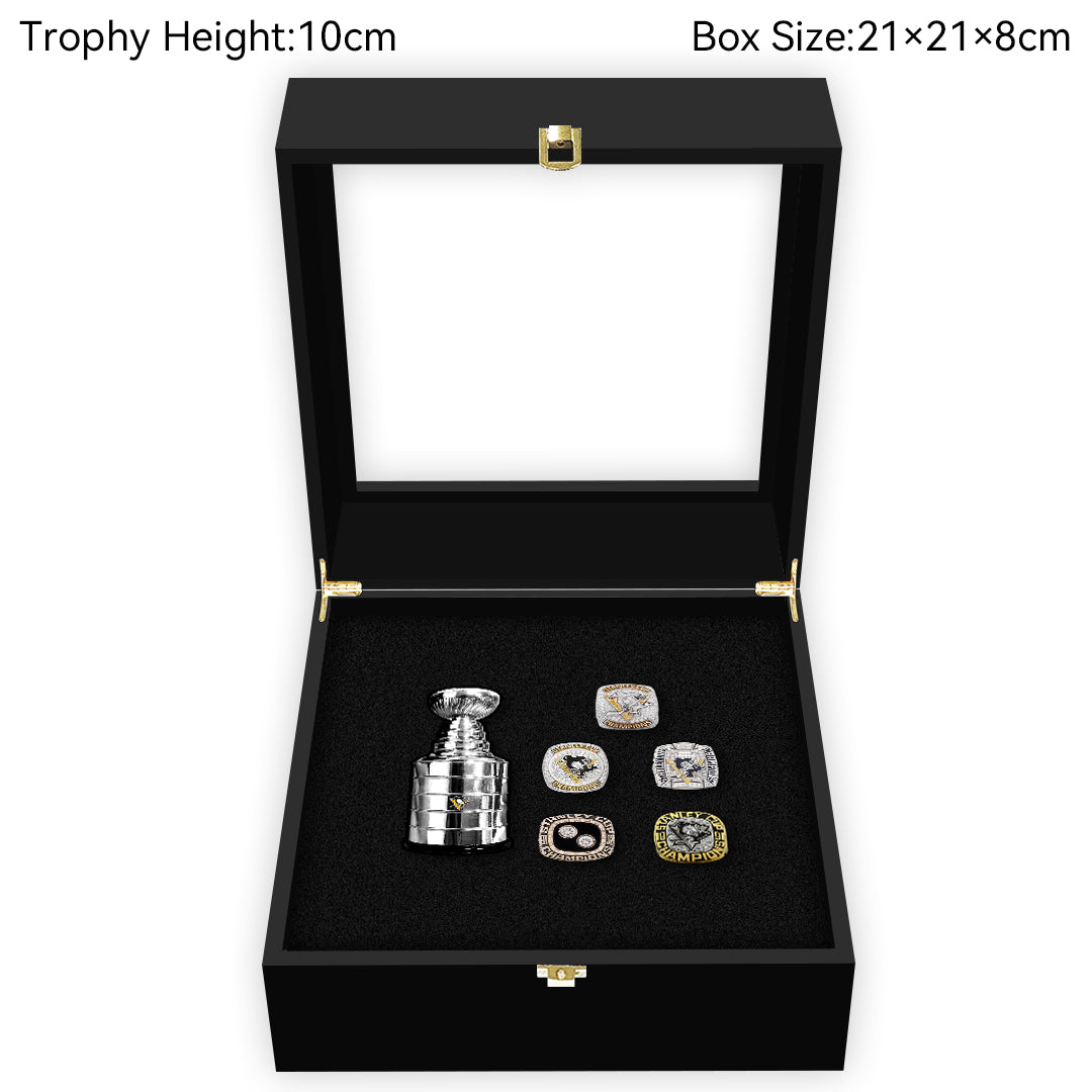 Pittsburgh Penguins  NHL Trophy And Ring Box