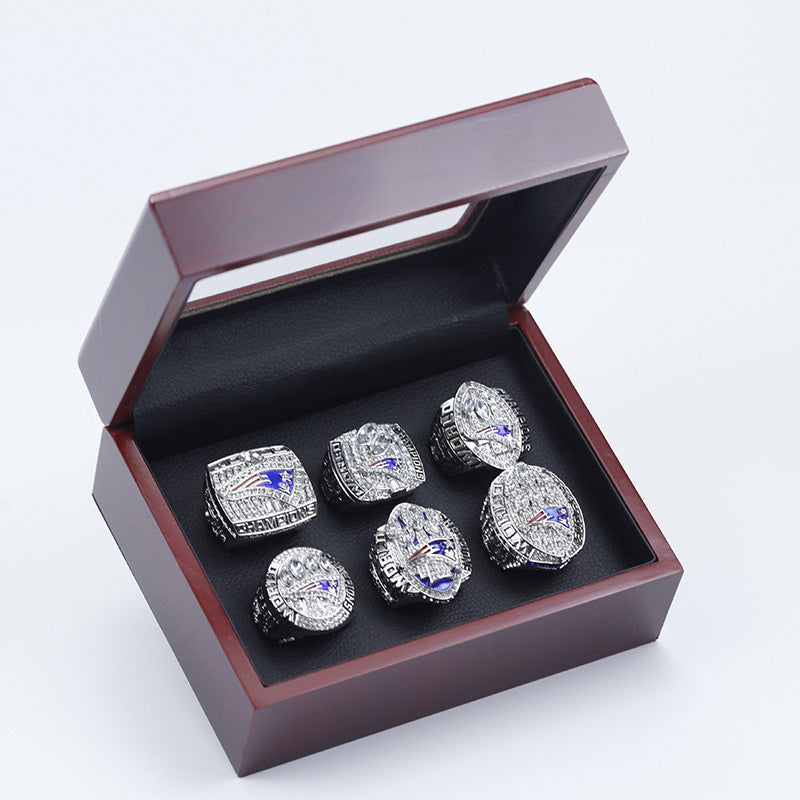 2001-2018 New England Patriots Super Bowl Championship Rings Set