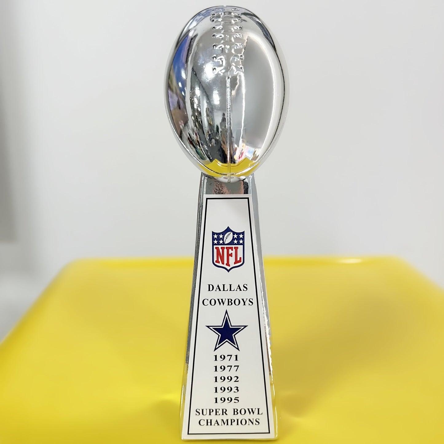 [NFL]Dallas Cowboys,1995/1993/1992/1977/1971 Vince Lombardi ,  Super Bowl Championship Trophy Resin Version