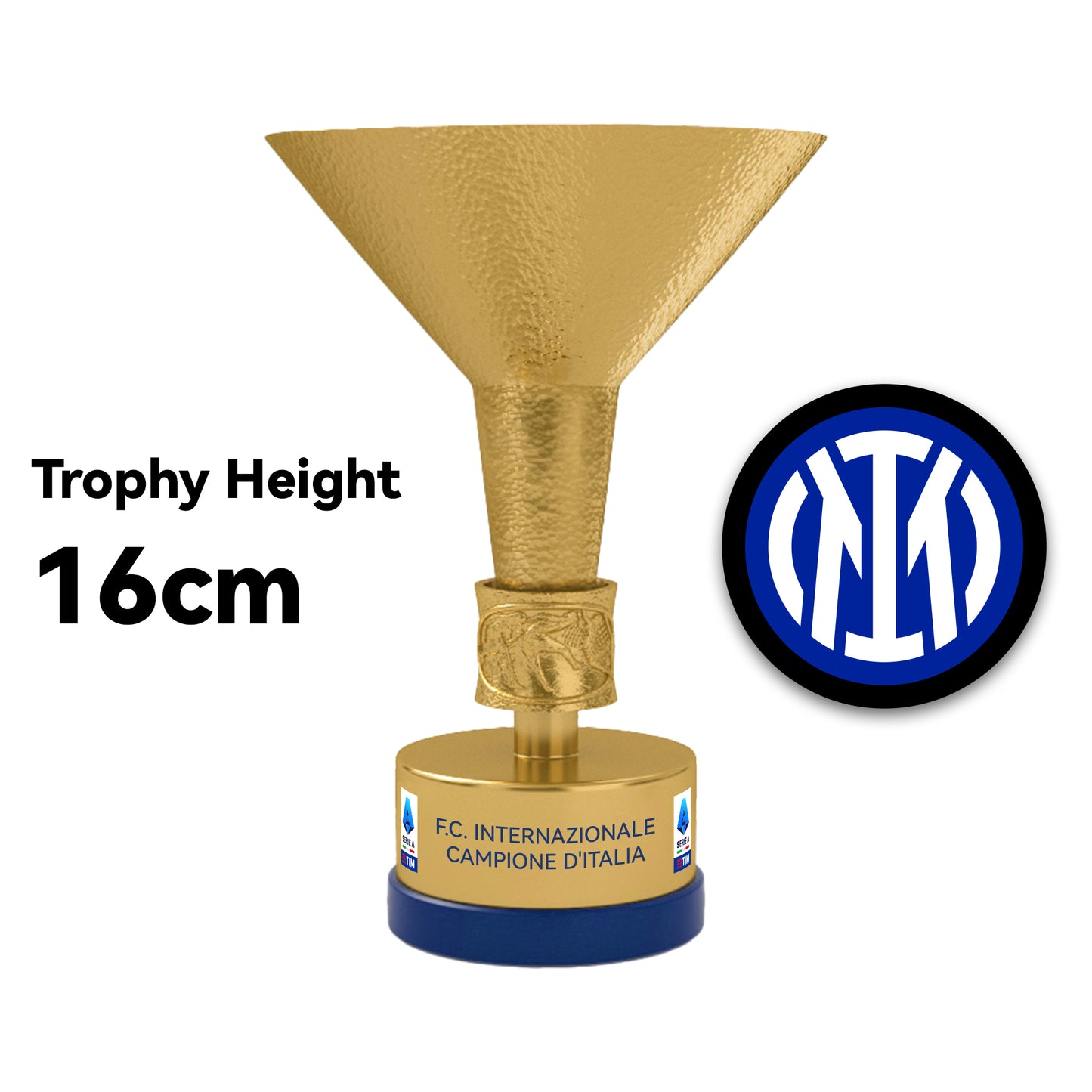 Italian Serie A The Scudetto Trophy(Indicate what ribbon you want)