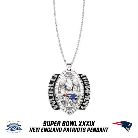 2004 season New England Patriots Super Bowl XXXIX Pendant