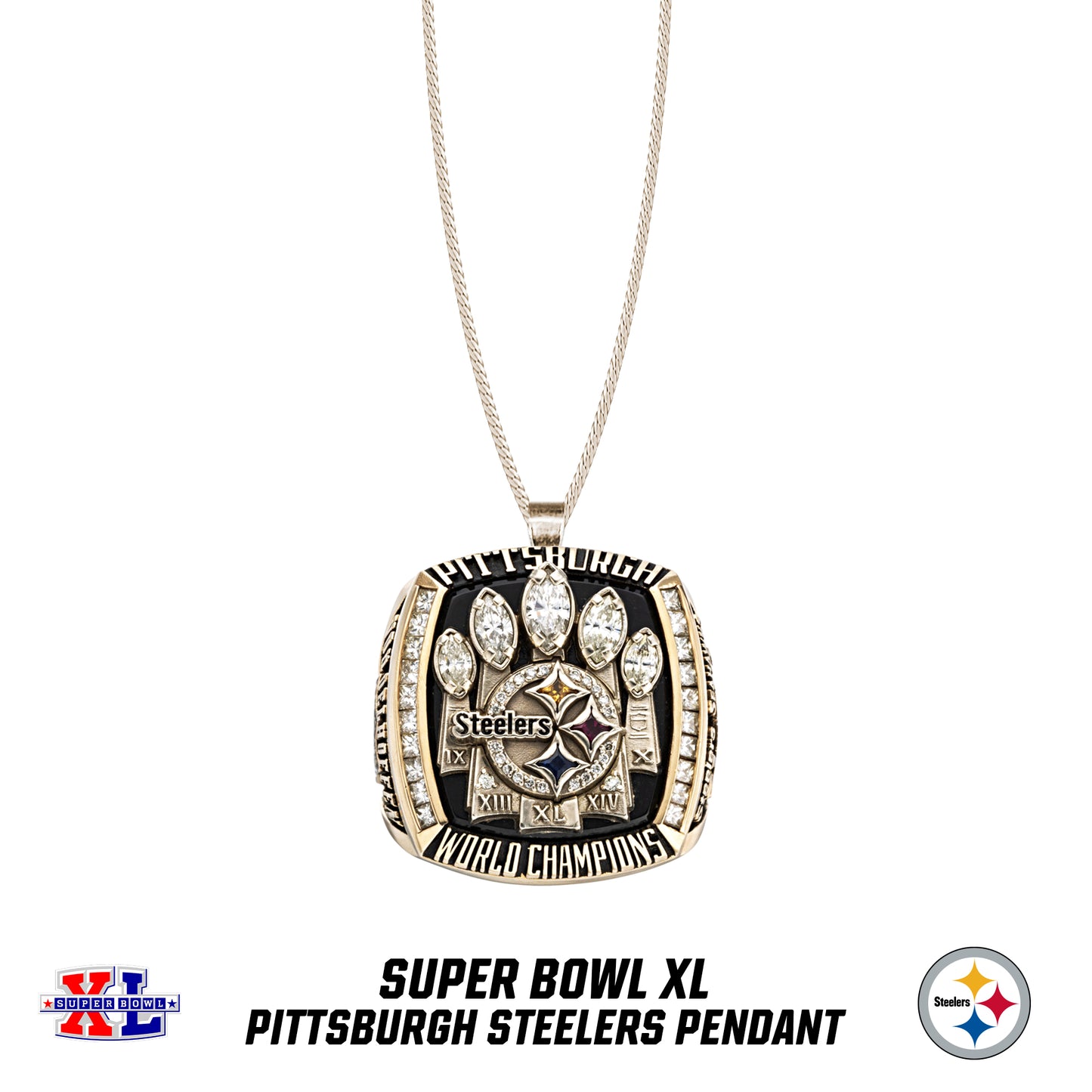 2005 season Pittsburgh Steelers Super Bowl XL Pendant