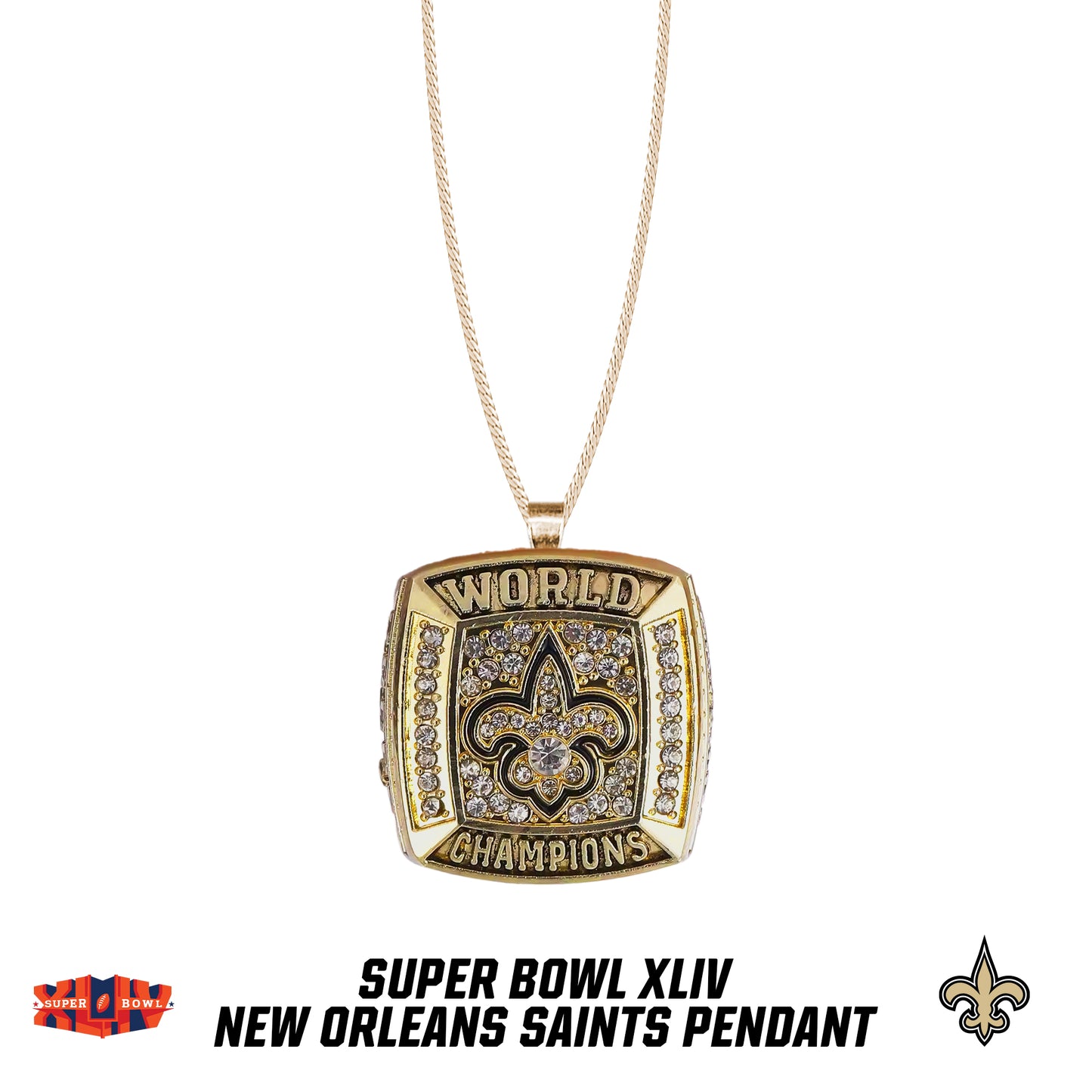 2009 season New Orleans Saints Super Bowl XLIV Pendant