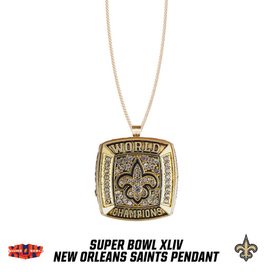2009 season New Orleans Saints Super Bowl XLIV Pendant