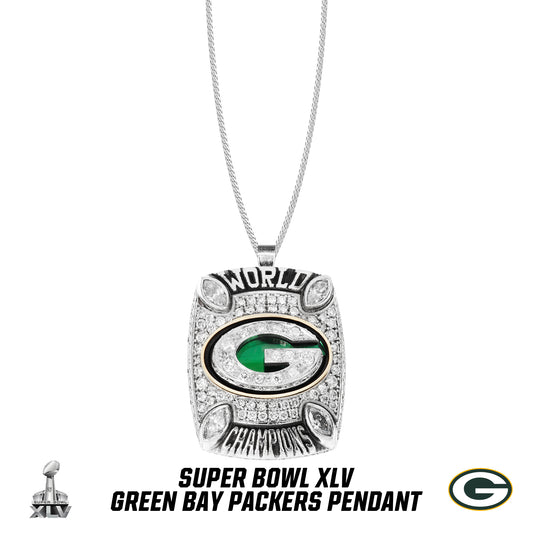 2010 season Green Bay Packers Super Bowl XLV Pendant