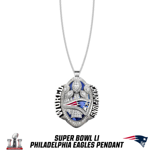 2016 season New England Patriots Super Bowl LI Pendant