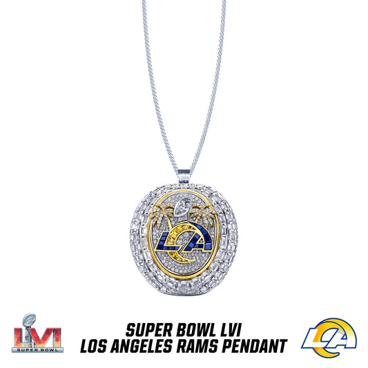 2021 season Los Angeles Rams Super Bowl LVI Pendant