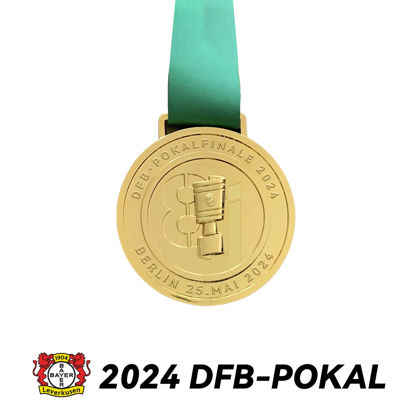 2023-24 BAYER O4 LEVERKUSEN Football Medal Frame