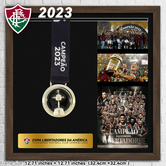 2023 Fluminense Copa Libertadores de América Football Medal Frame