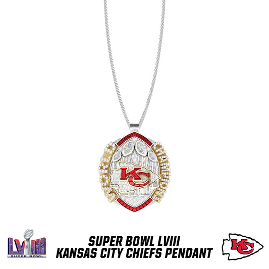 2023 season Kansas City Chiefs Super Bowl LVIII Pendant