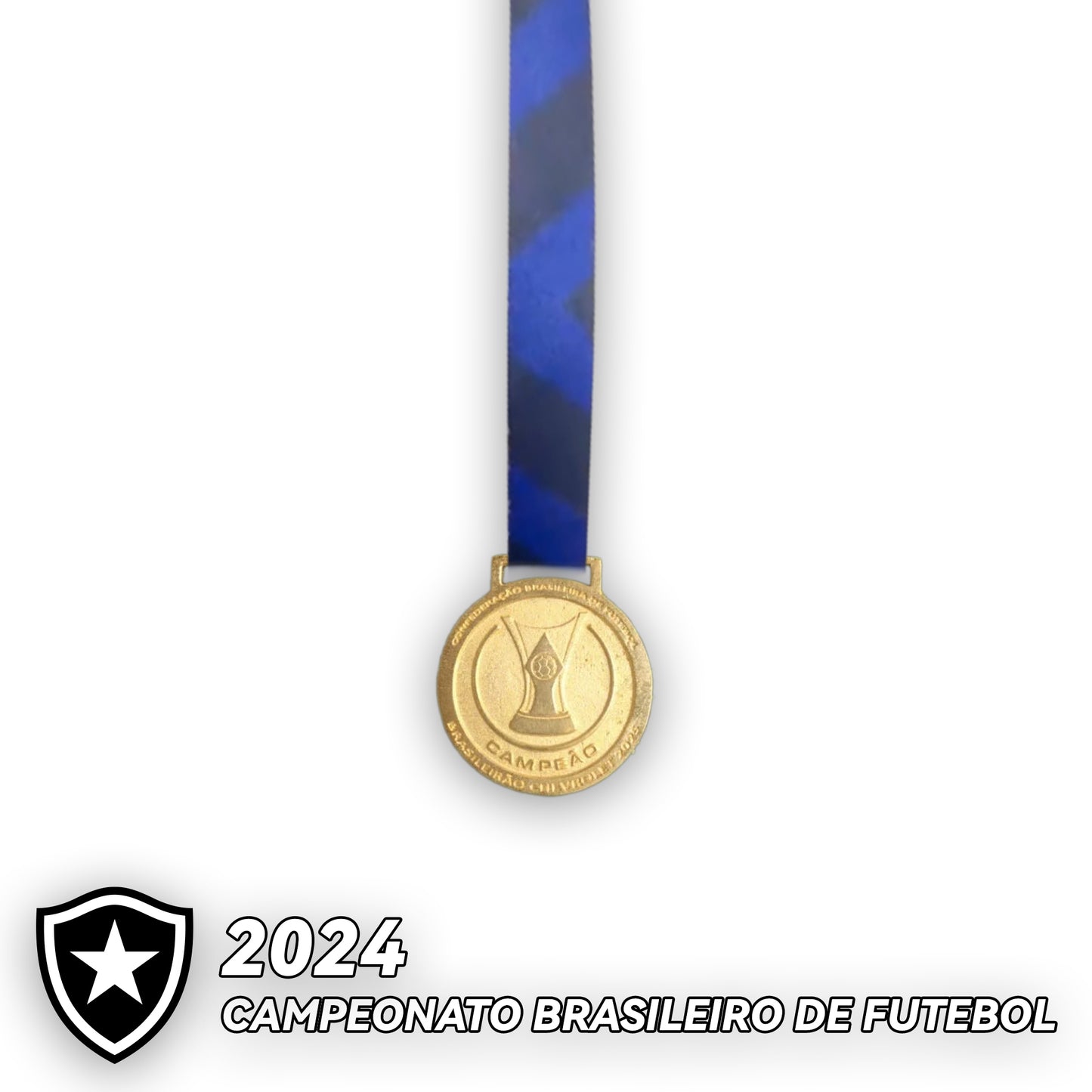 2024 Botafogo Campeonato Brasileiro Série A Football Medal Frame